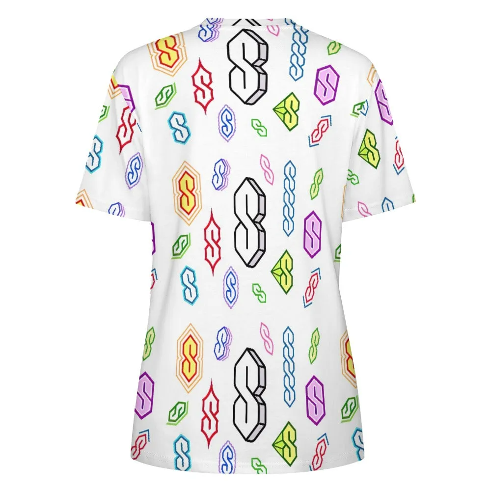 90s Graffiti Super S Women's 100% Cotton T-Shirt