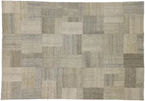9'9" x 14' Vintage Patchwork Rug