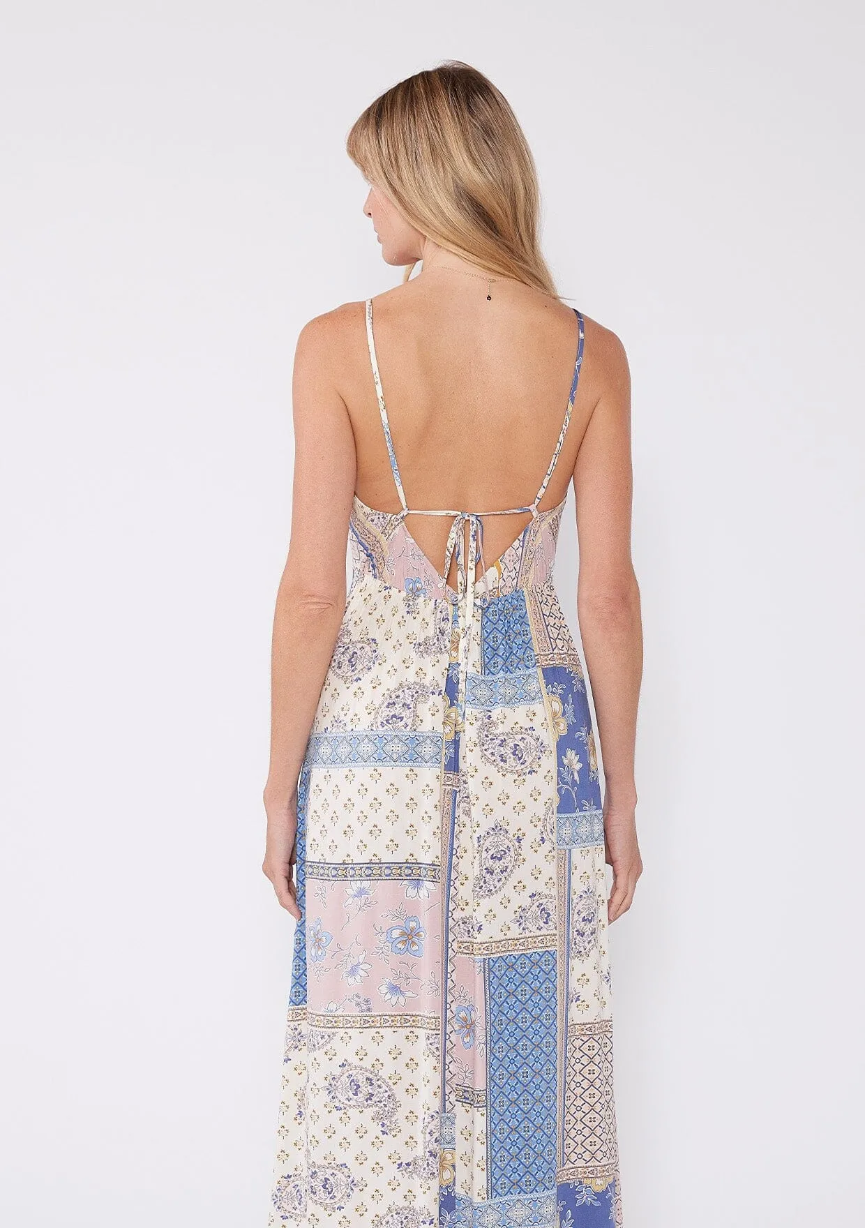 Amalfi Patchwork Maxi Dress