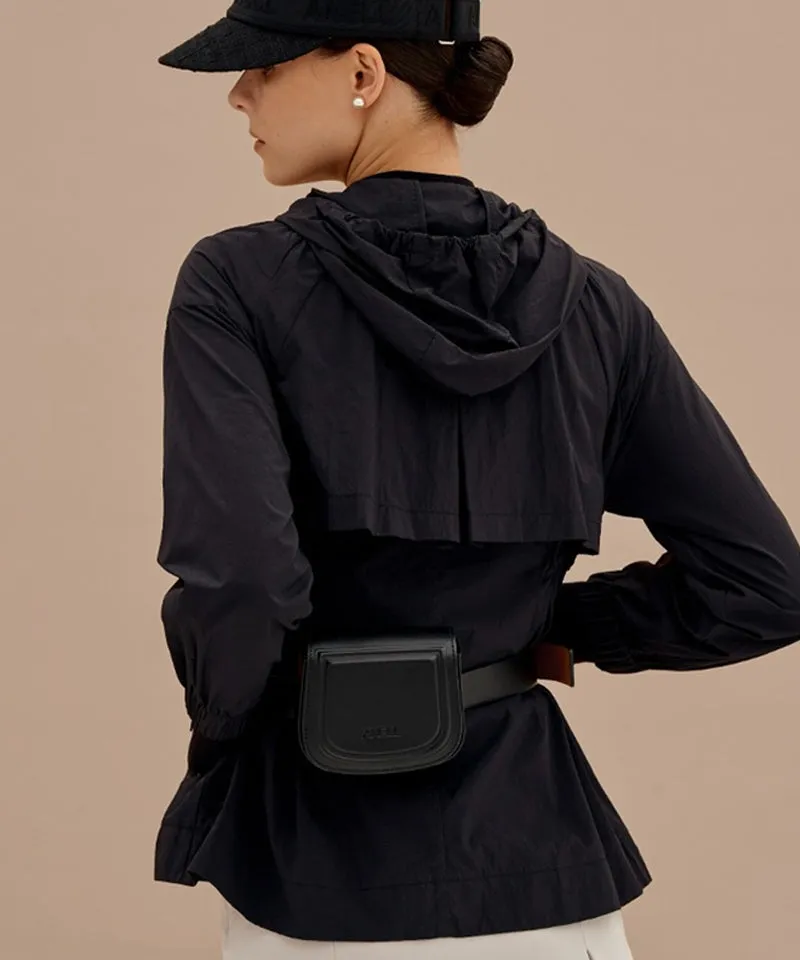 Anell Golf Classic Wind Jumper - Black