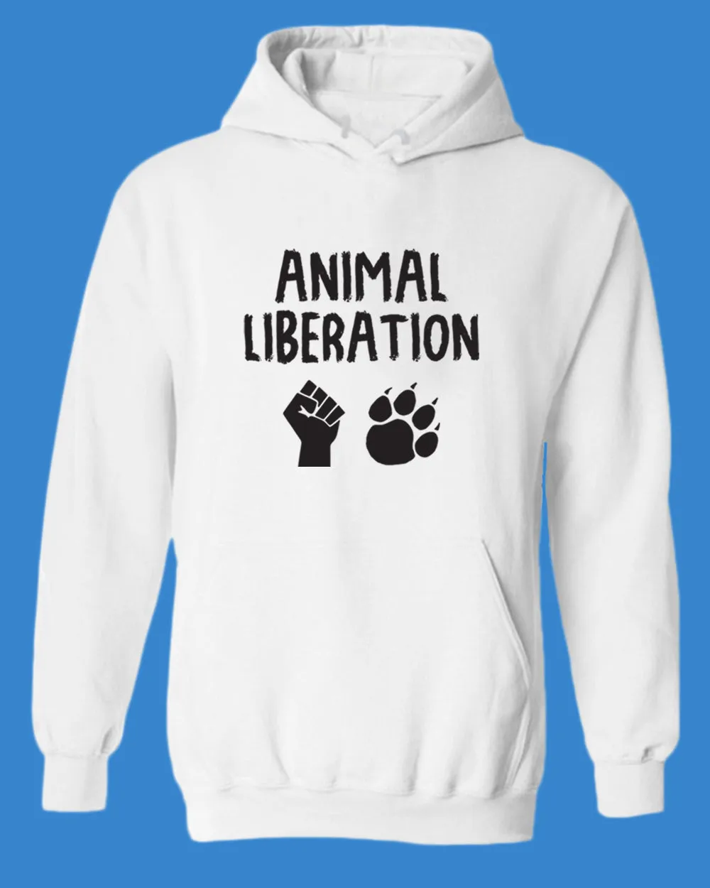 Animal Liberation Hoodie, Vegan Hoodie