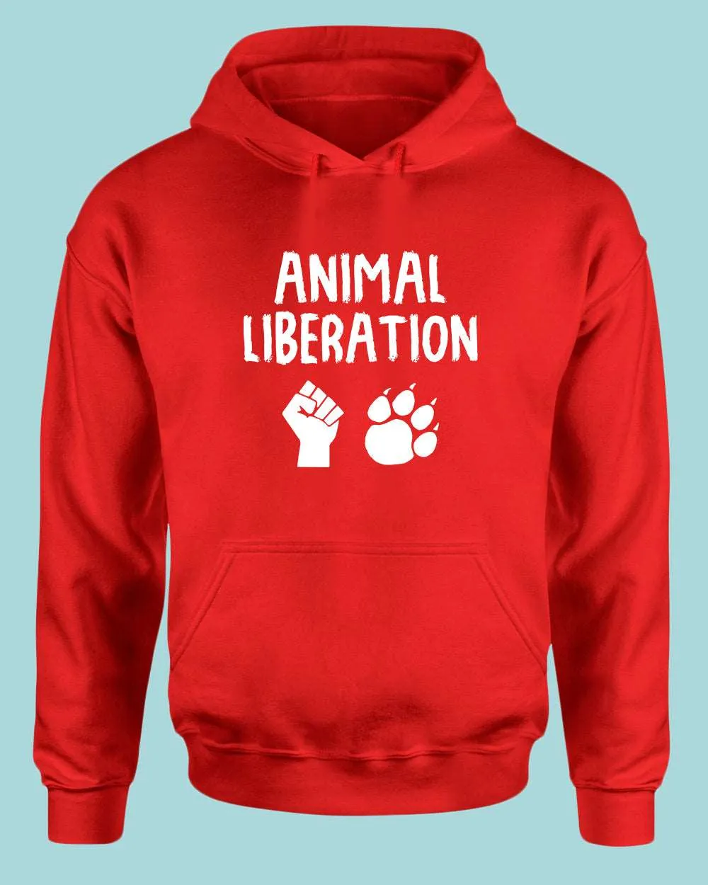 Animal Liberation Hoodie, Vegan Hoodie