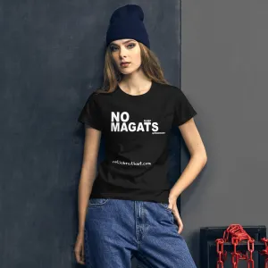 anti-MAGA Women's short sleeve NO MAGATS T-shirt