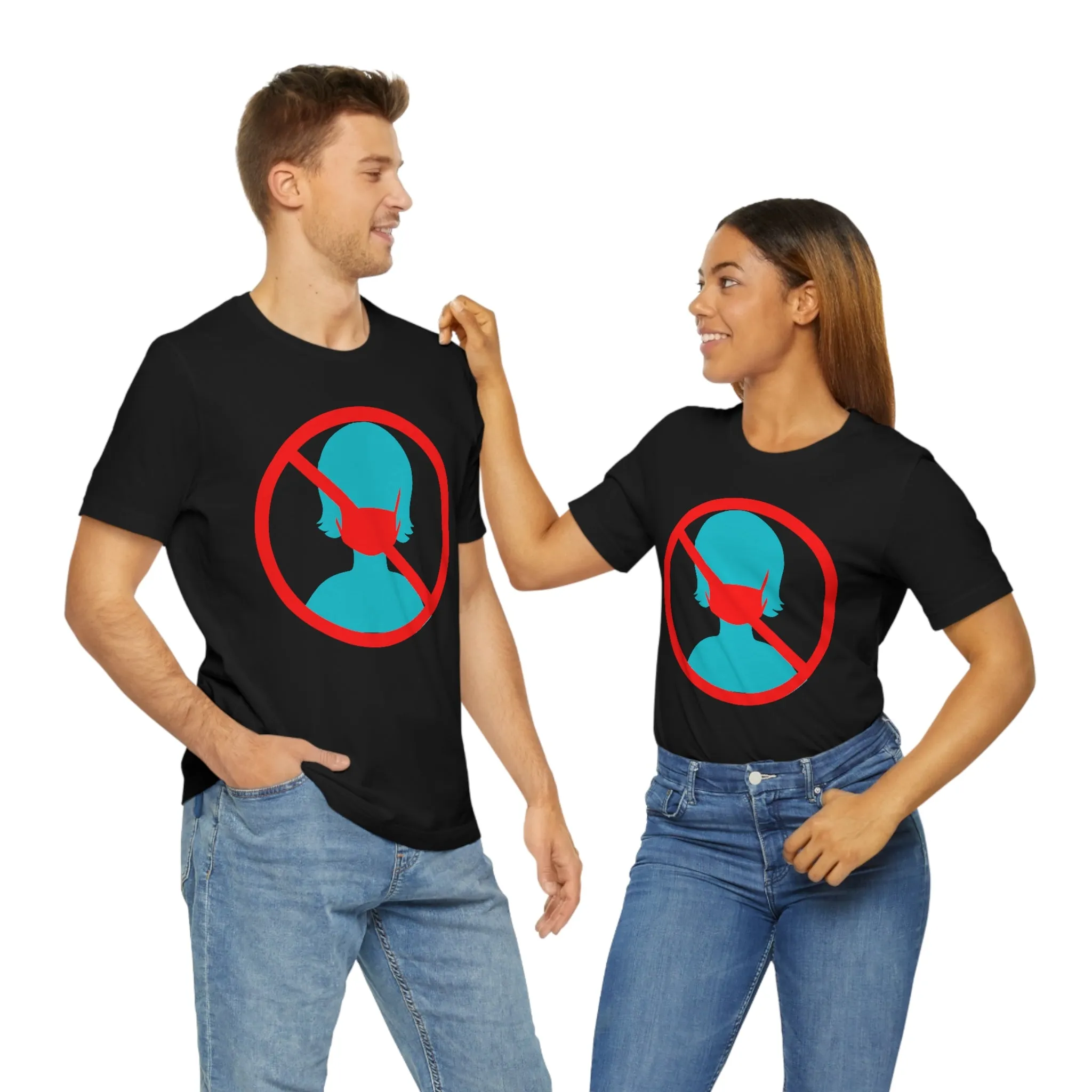 Anti-Mask Women's Short Sleeve Tee