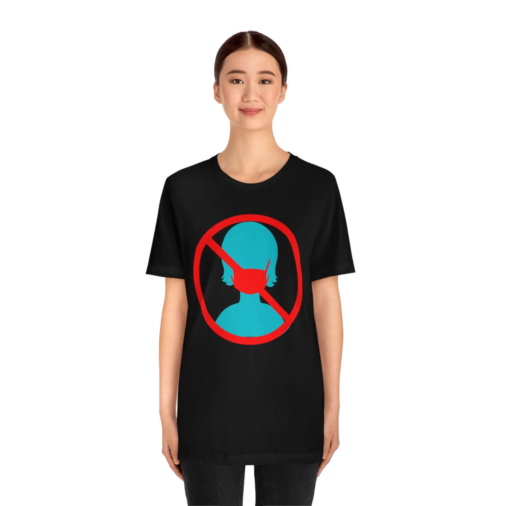 Anti-Mask Women's Short Sleeve Tee