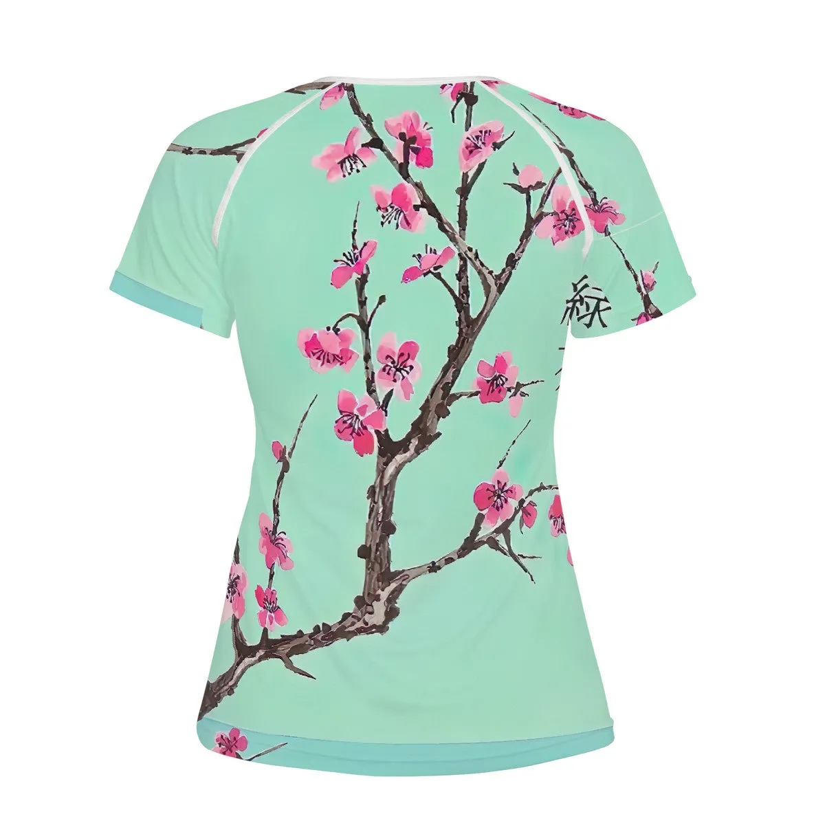 Arizona Green Tea Pattern Women's All-Over Print T shirt