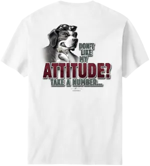Attitude Take A Number T-Shirt