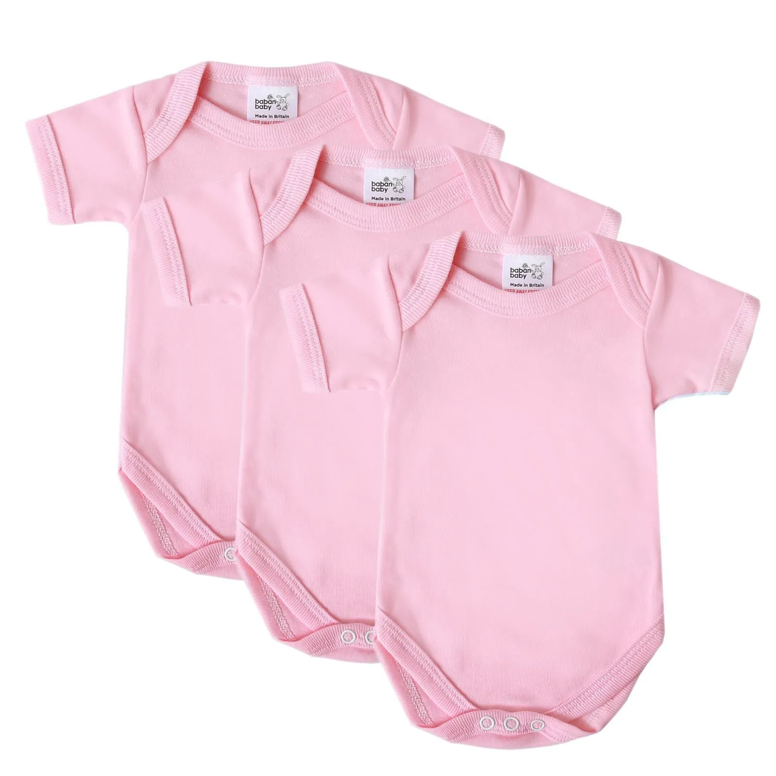 Baban Baby Premature Bodysuits - 3 Pack