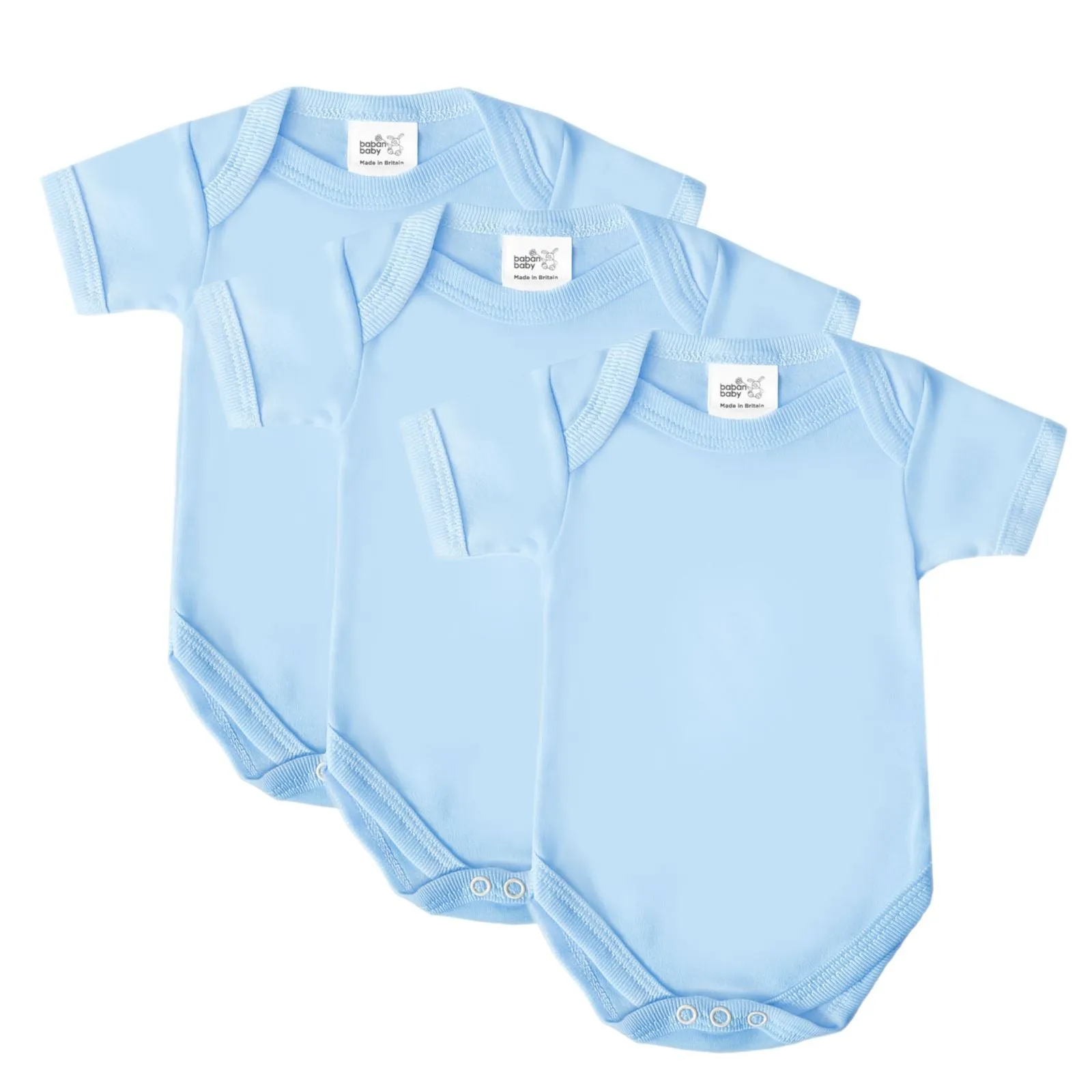 Baban Baby Premature Bodysuits - 3 Pack