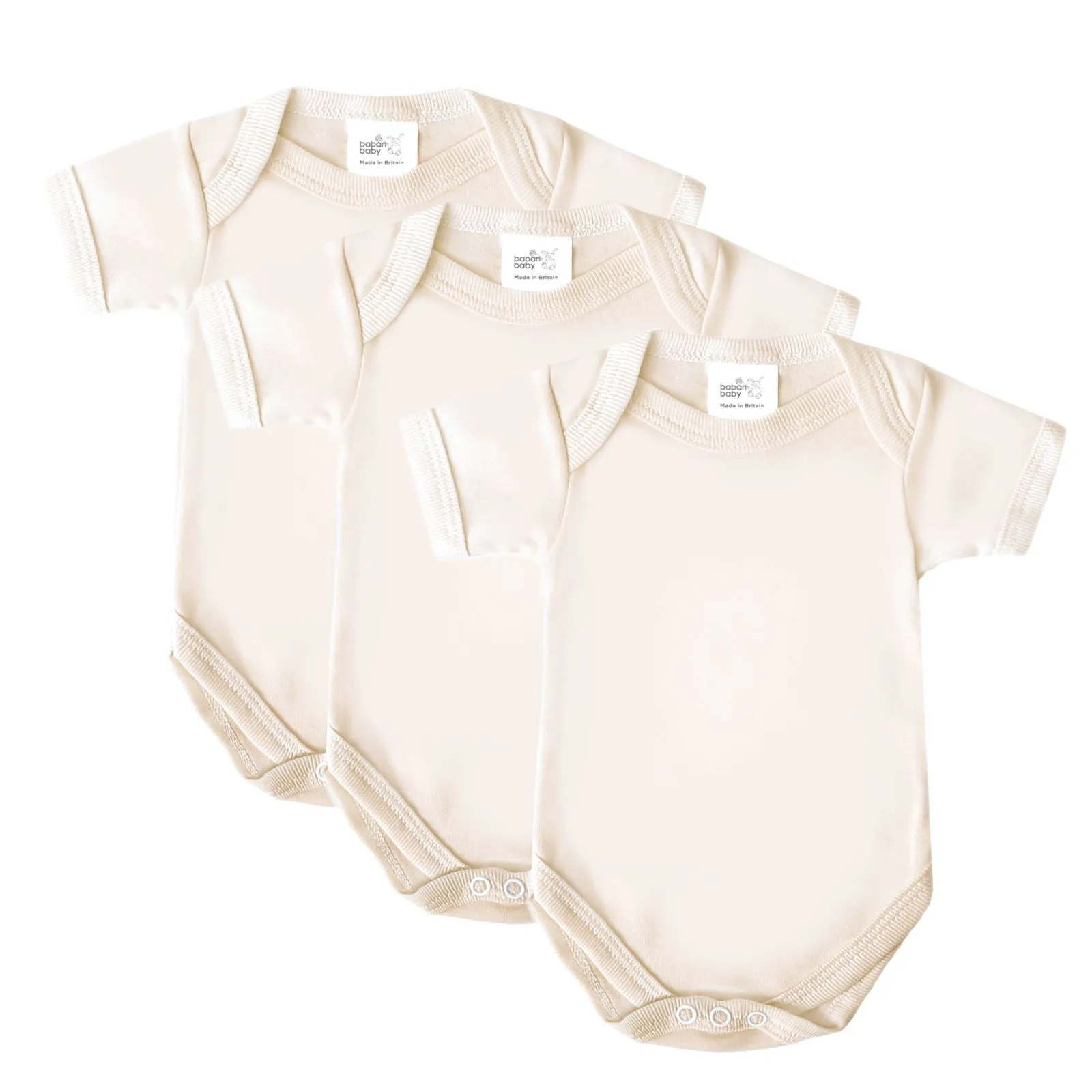 Baban Baby Premature Bodysuits - 3 Pack