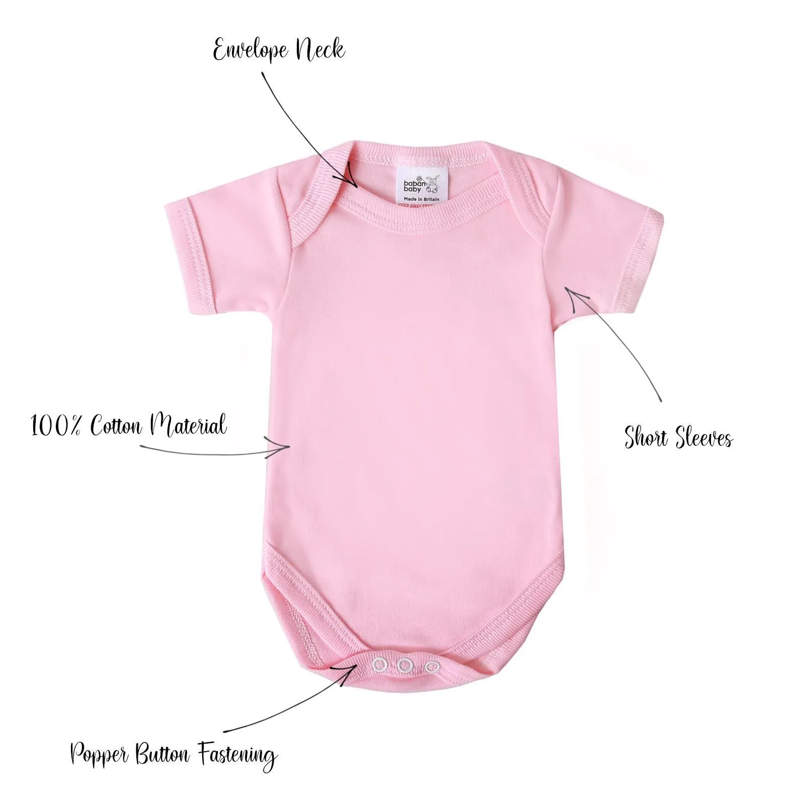 Baban Baby Premature Bodysuits - 3 Pack