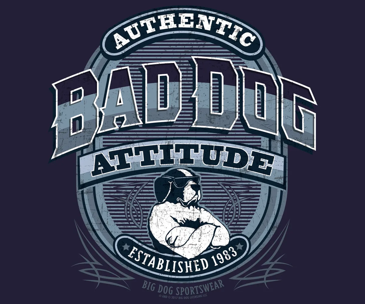 Bad Dog Attitude Since 83 Long Sleeve T-Shirt