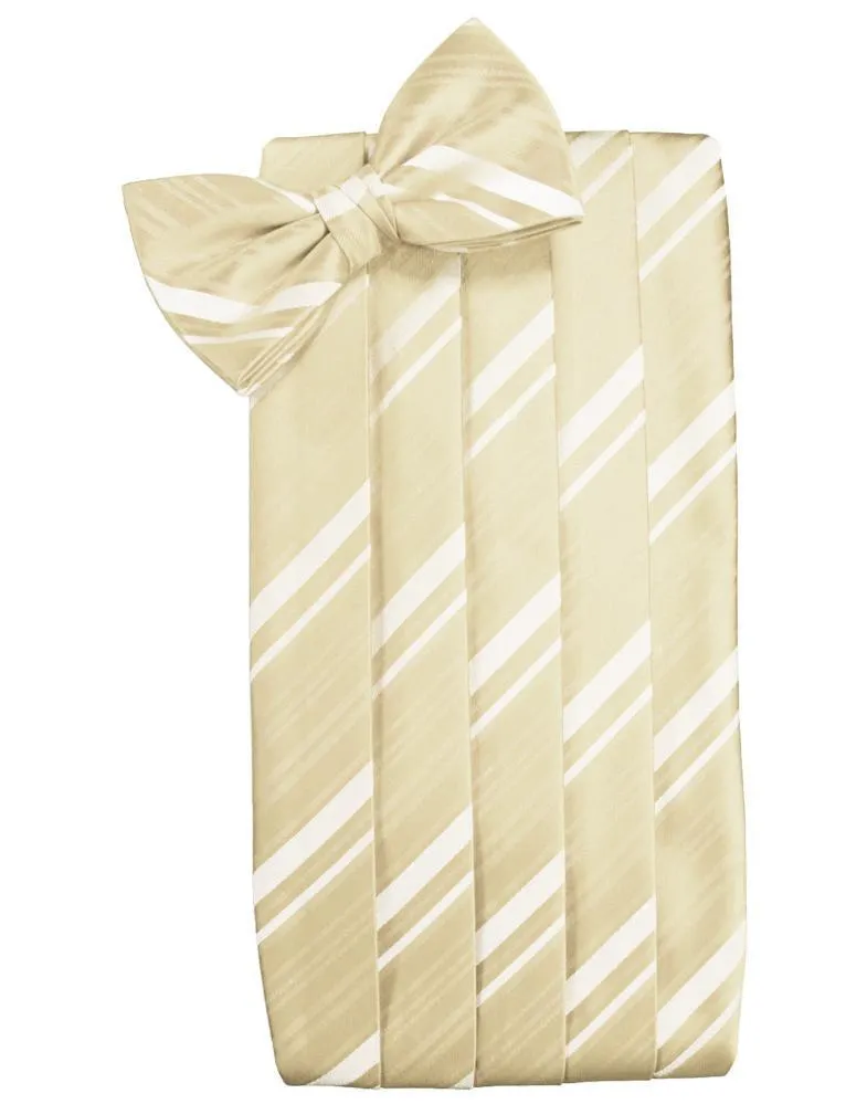 Bamboo Kids Striped Satin Cummerbund