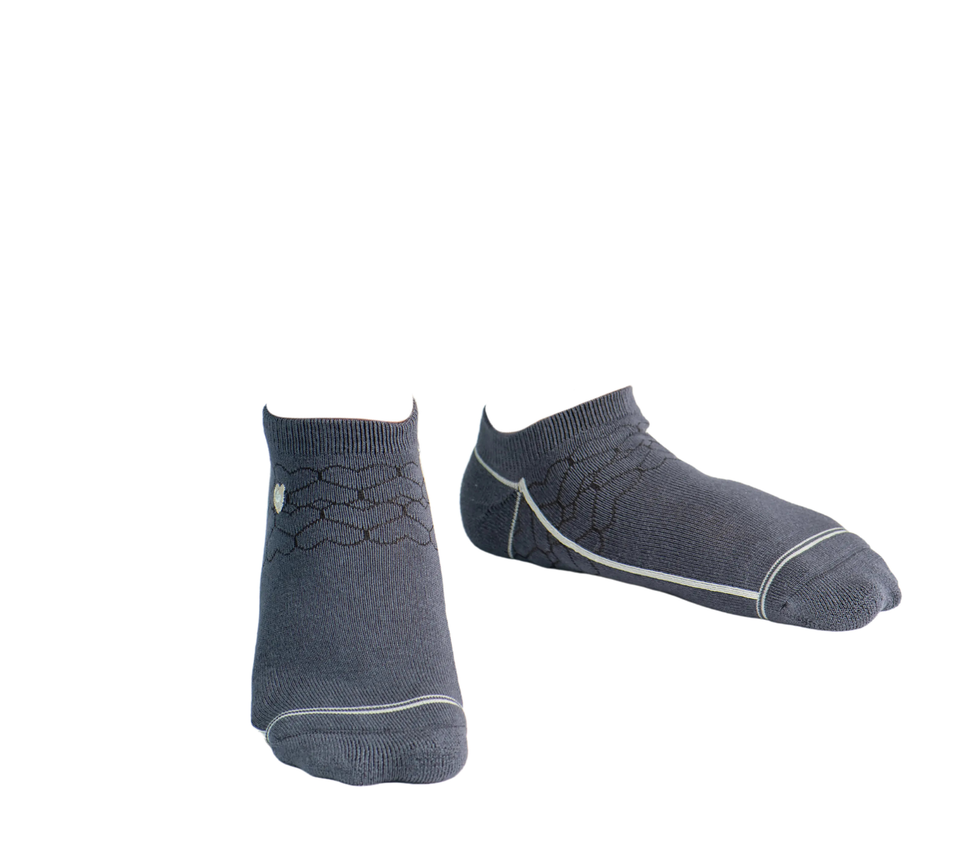 Bamboo Socks | Everyday Ankle | Gray Dawn