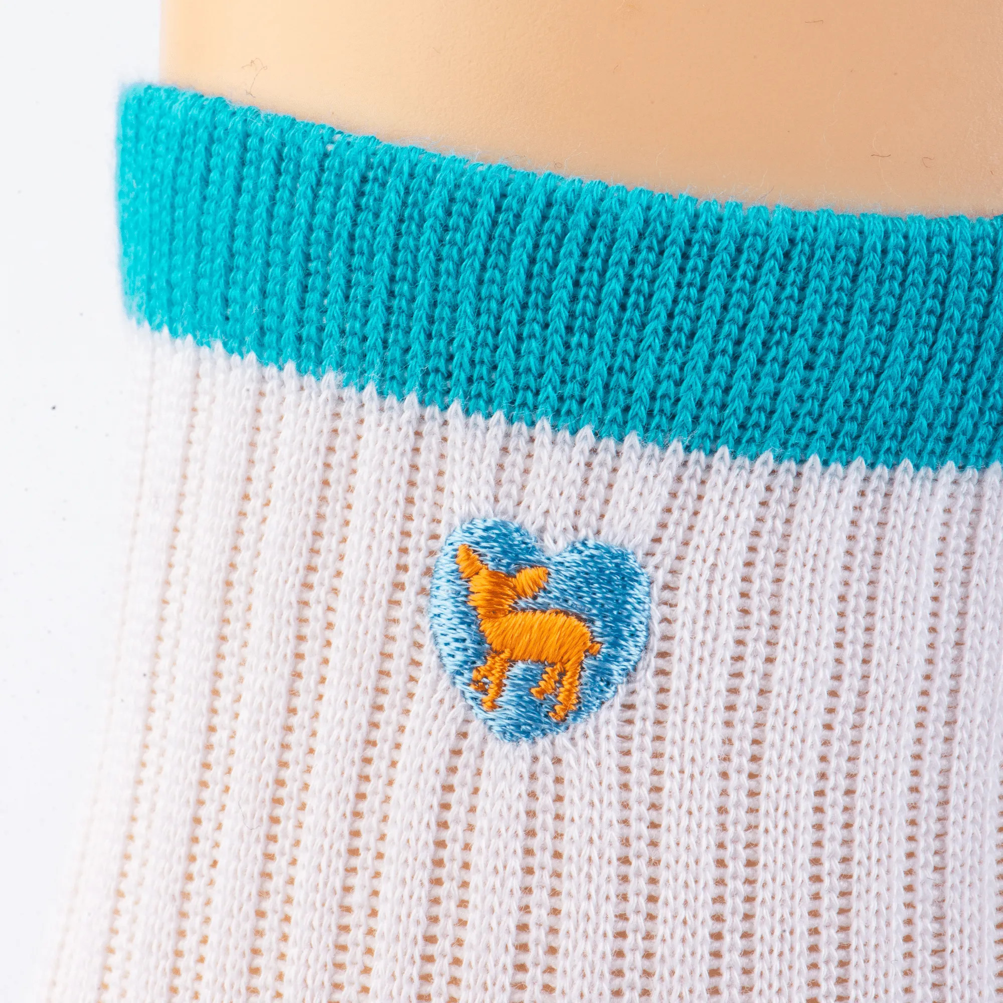 Bamboo Socks | Uptown Quarter Crew | Catarina Peacock