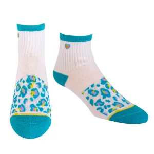 Bamboo Socks | Uptown Quarter Crew | Catarina Peacock
