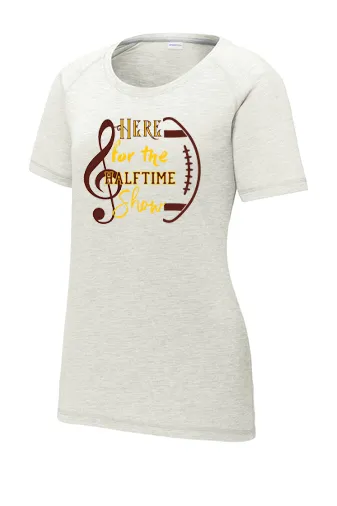 Band Mom Ladies PosiCharge Wicking Scoop Neck
