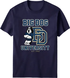 Bd University Navy Gold T-shirt