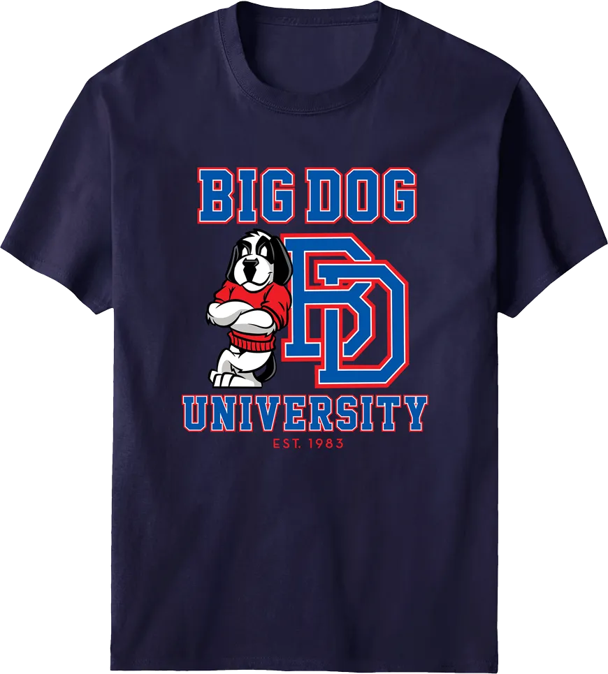 Bd University Red Blue T-shirt