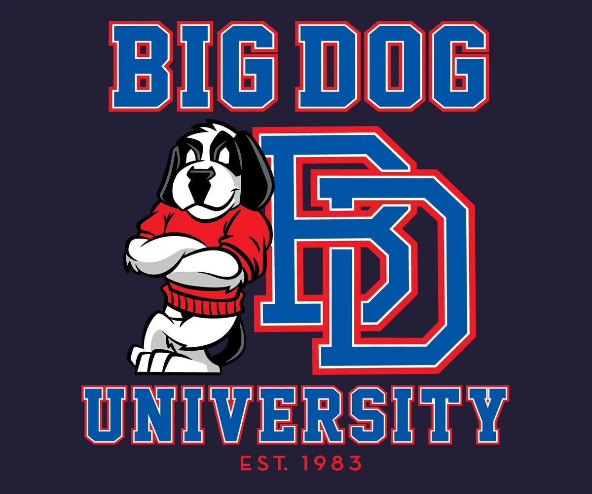 Bd University Red Blue T-shirt
