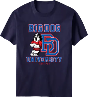 Bd University Red Blue T-shirt