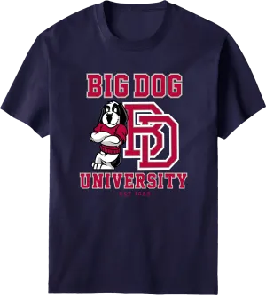 Bd University Red Gray T-shirt