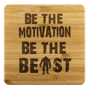 Be The Beast - Bamboo Coaster Set