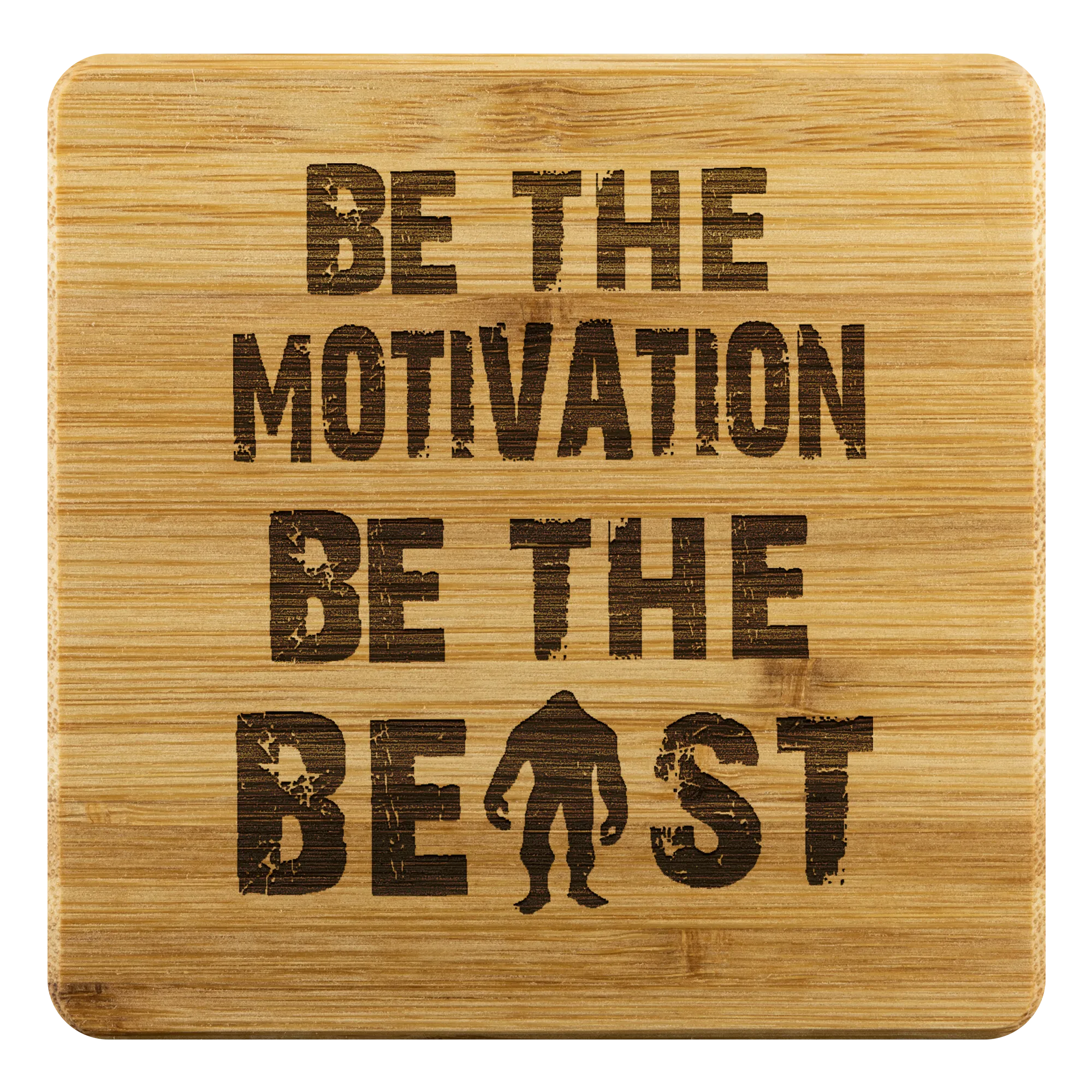 Be The Beast - Bamboo Coaster Set