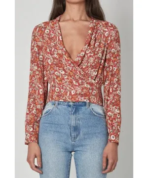 Bella Meadow Blouse Rosehip
