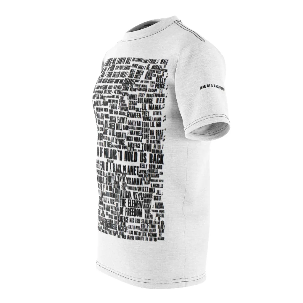 Black (Music) History Month Unisex anti-perspiration tshirt - 2ND EDITION (*see additions/names template in product description!)
