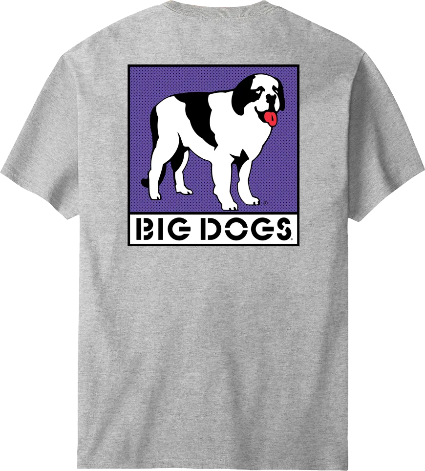 Box Logo Purple T-shirt