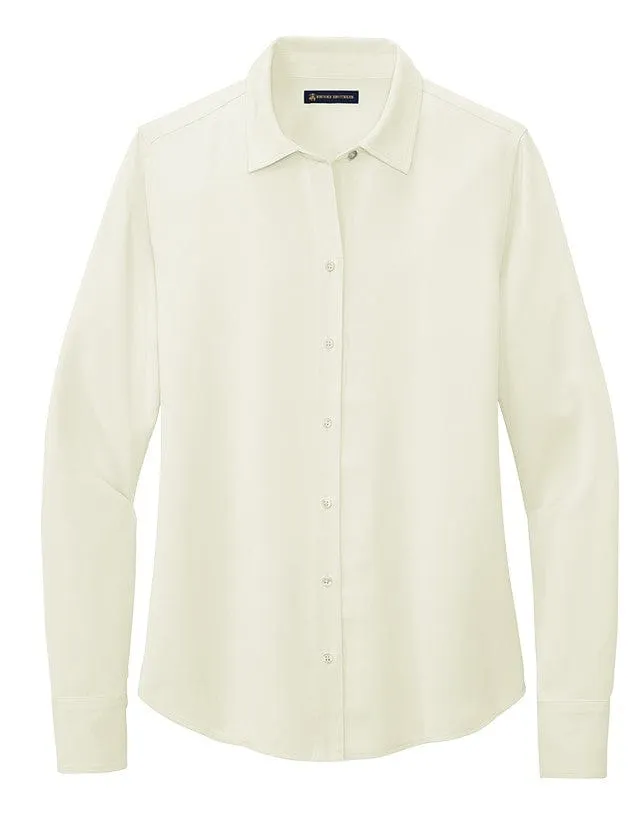 Brooks Brothers - Women's Full-Button Satin Blouse