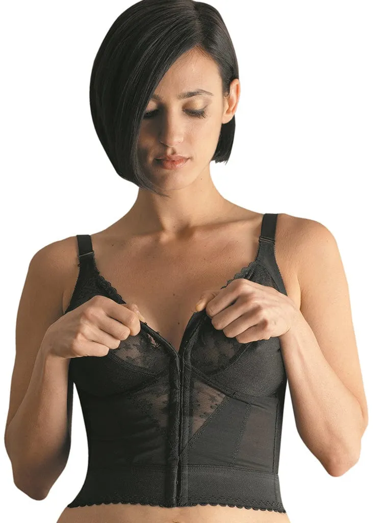 Carnival Front Closure Longline Classic Shapewear Bra