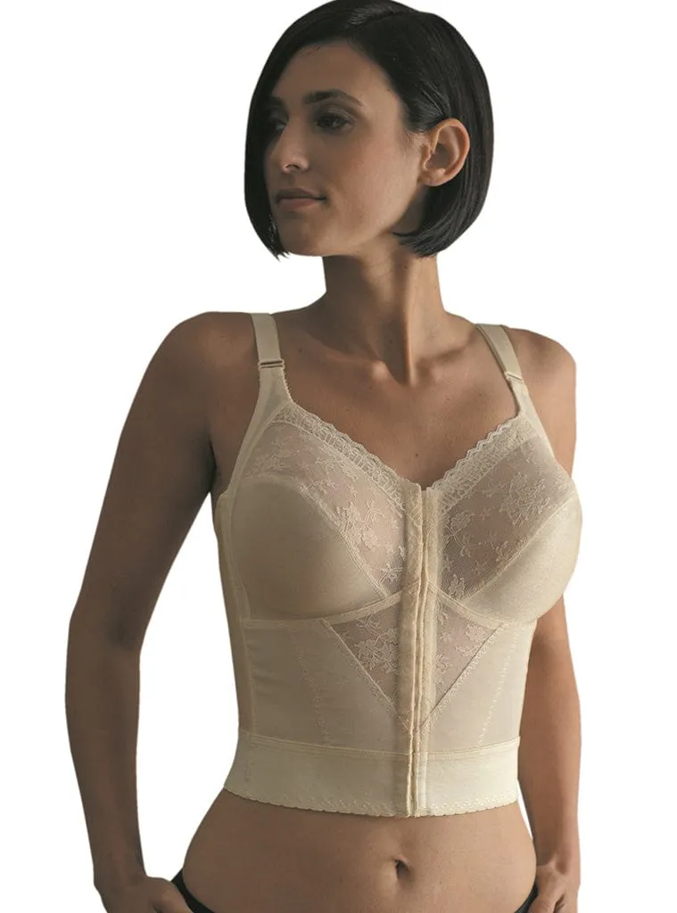 Carnival Front Closure Longline Classic Shapewear Bra