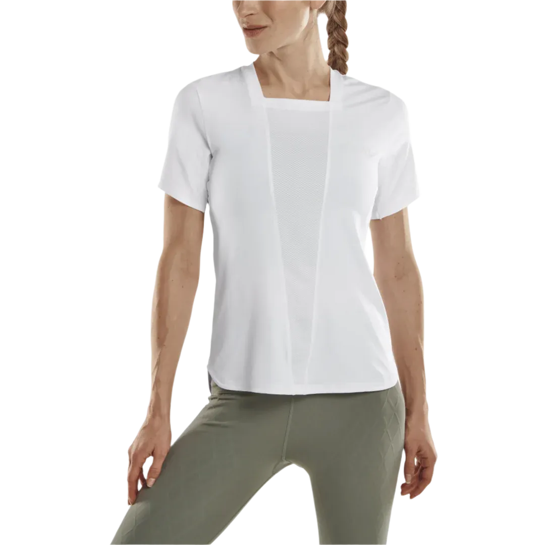 CEP | Run Shirt 4.0 Short Sleeve | Women's | White