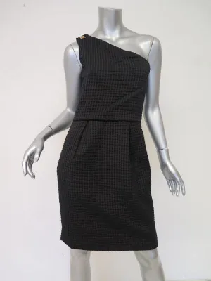 Chloe Women's Dress: Black Cotton Blend Size 2, Pre-owned