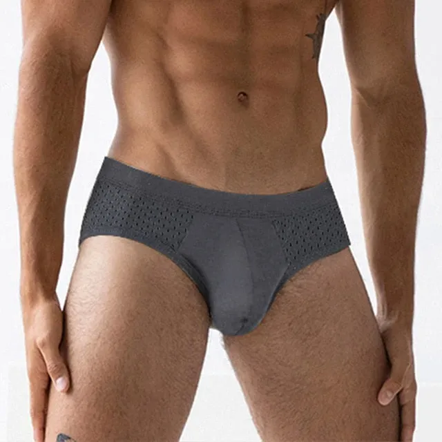 CMENIN Sexy Men Underwear Men Briefs Mesh Underpants Jockstrap Gay Mens briefs Cuecas Men Brief Bikini Under Wear Man Srting Man