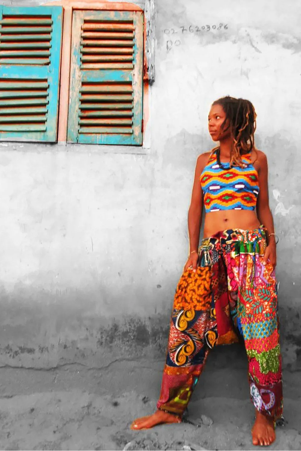 Colour Me Crazy Jokoto Patchwork Harem Pants