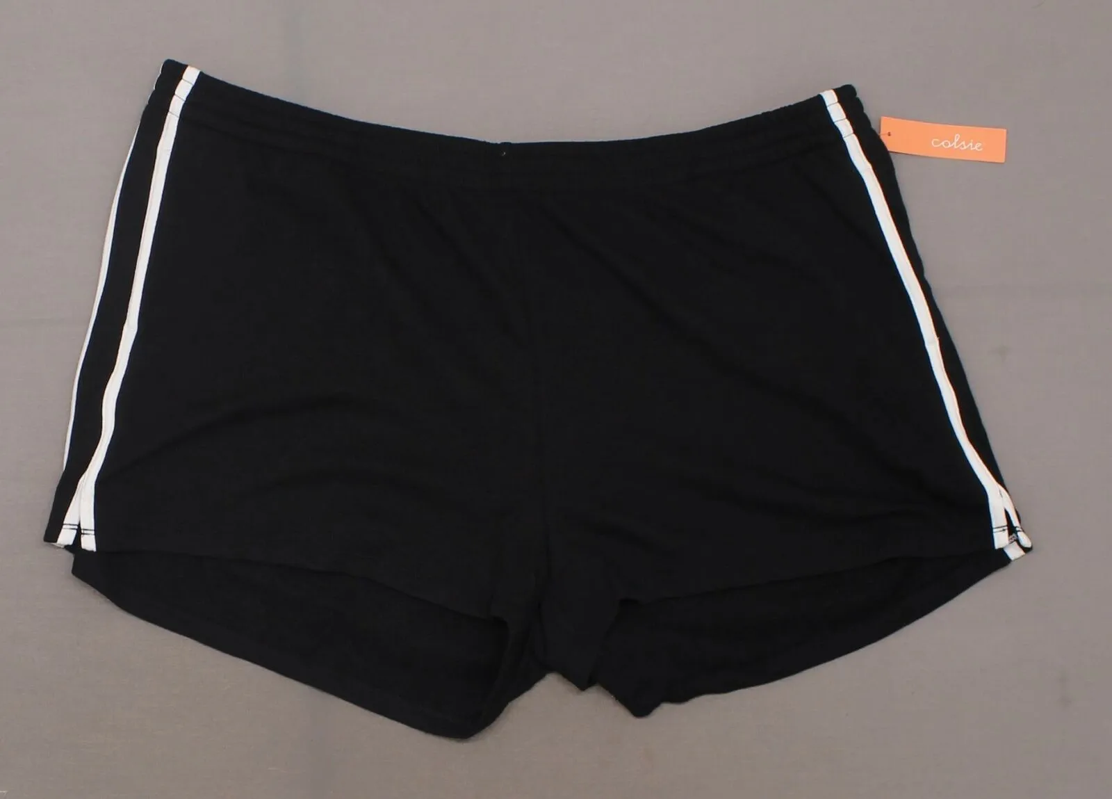 Colsie Women's Plus Size Retro Striped Lounge Pajama Shorts