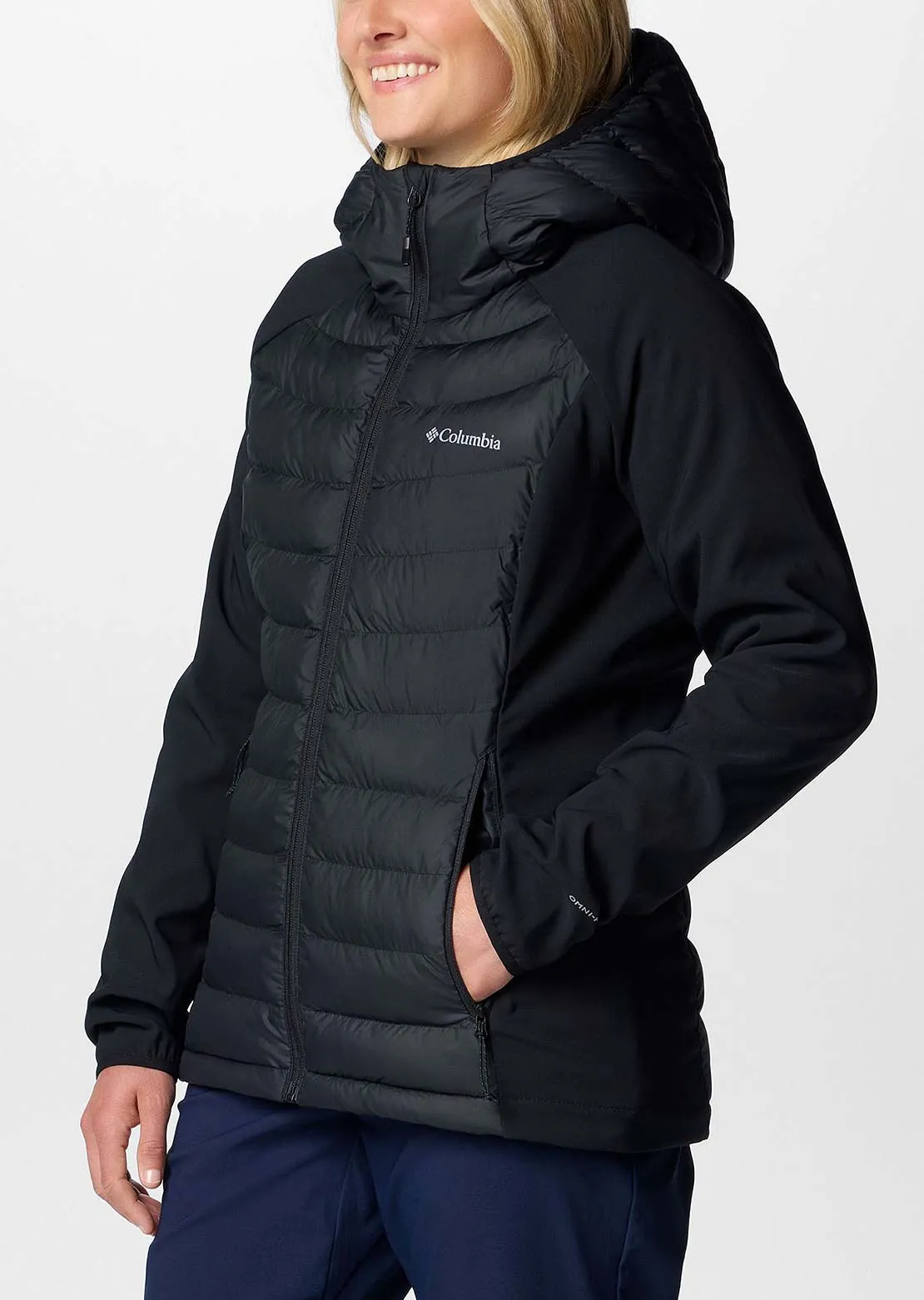 Columbia Women's Powder Lite II Hybrid Hooded Jacket