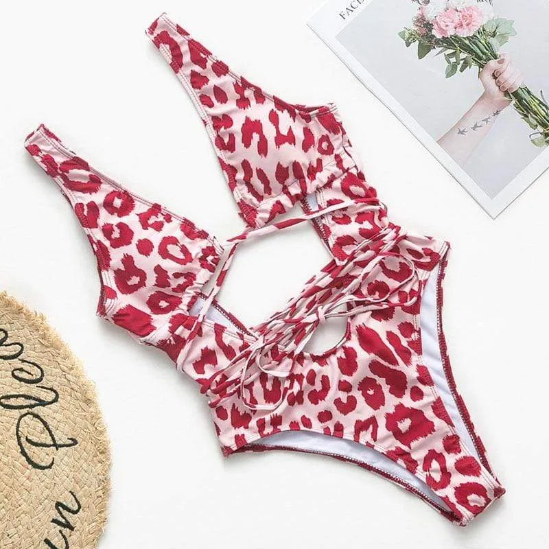 Danja Leopard Print Monokini