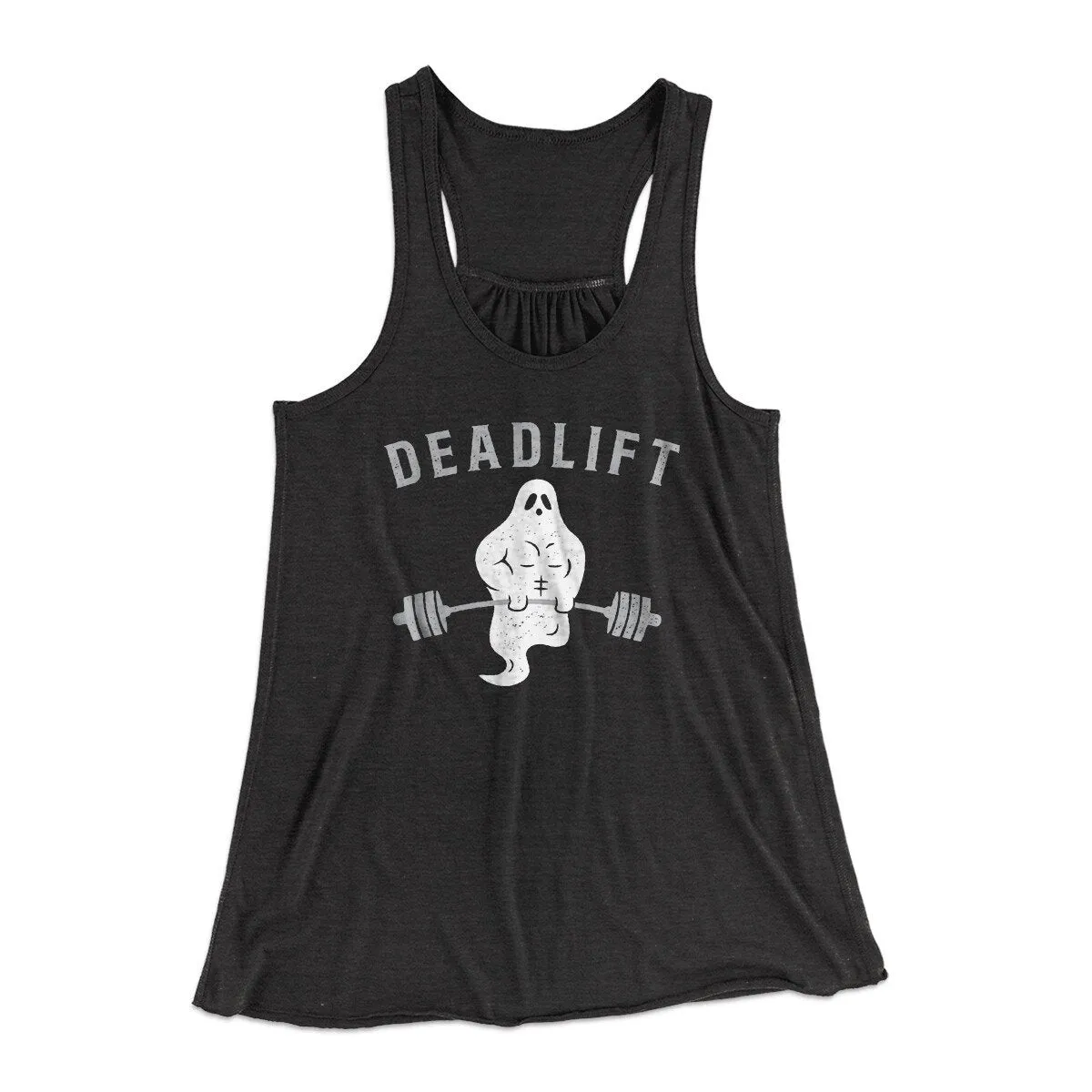 Deadlift - Ghost Women's Flowey Racerback Tank Top