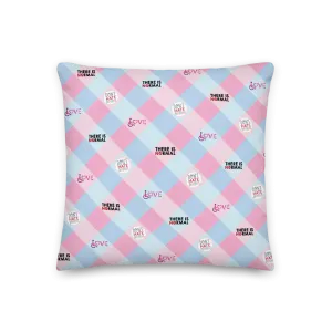 Disability Themed Small Patchwork (Premium Pillow) Pastel Colors