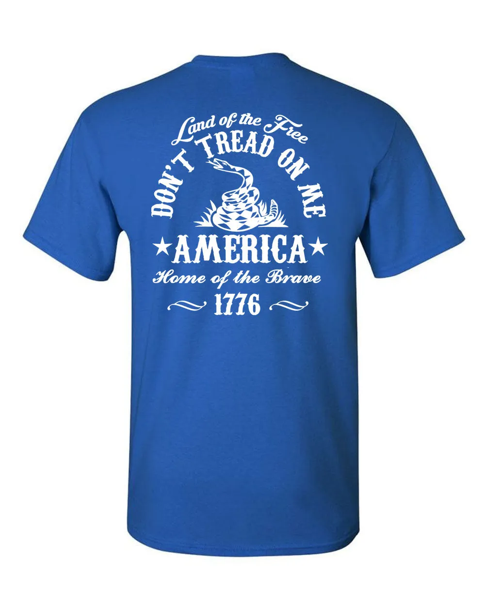 Don't tread on me t-shirt 2nd amendment tees