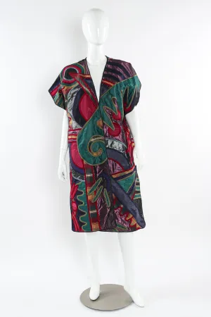 Embroidered Patchwork Vest