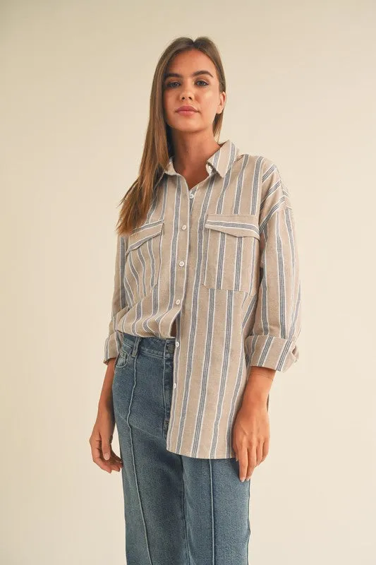 Essex Striped Blouse