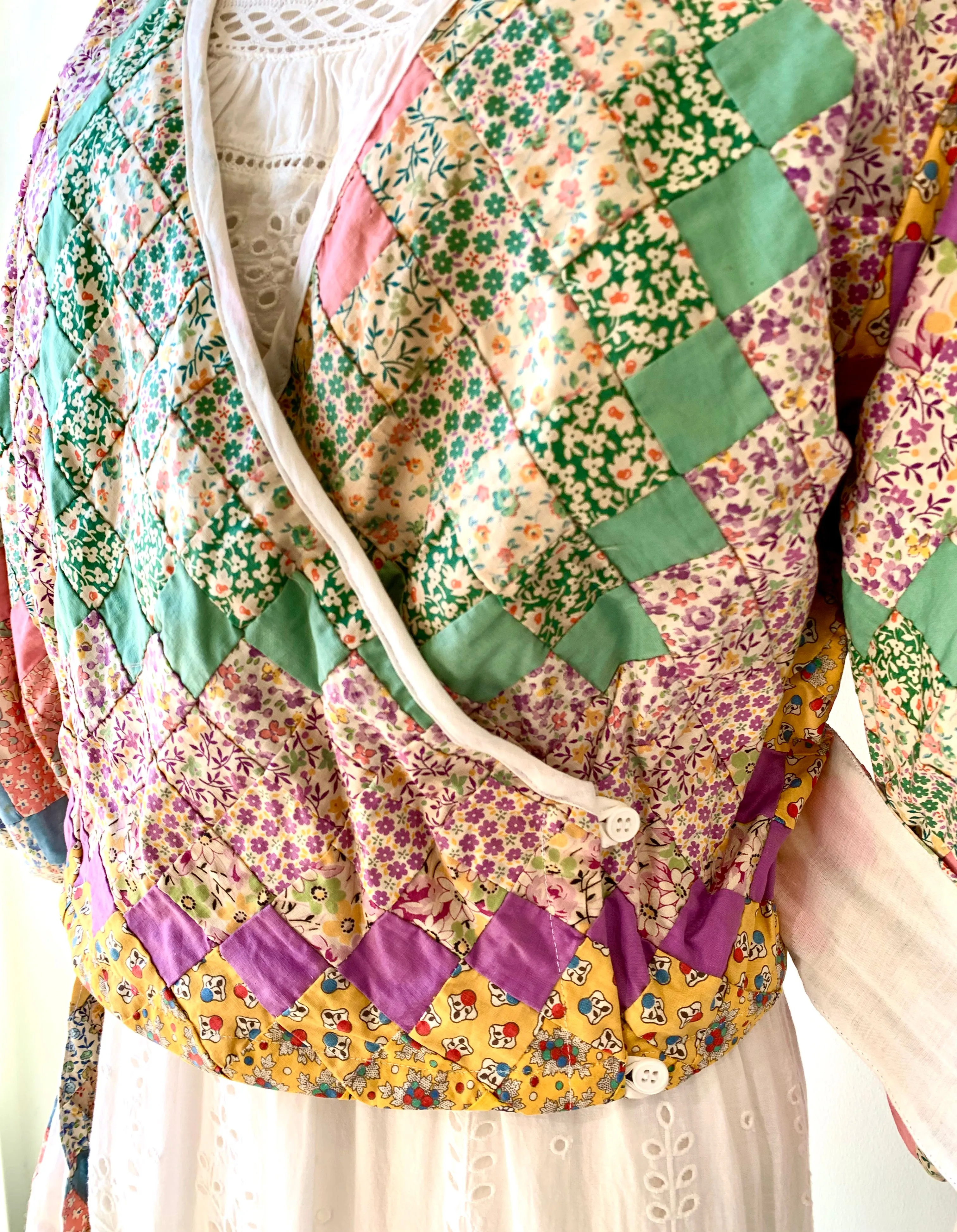 Farewell Francis Juliette Patchwork Blouse