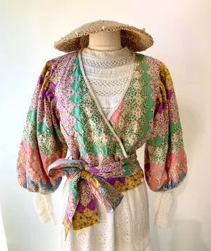 Farewell Francis Juliette Patchwork Blouse