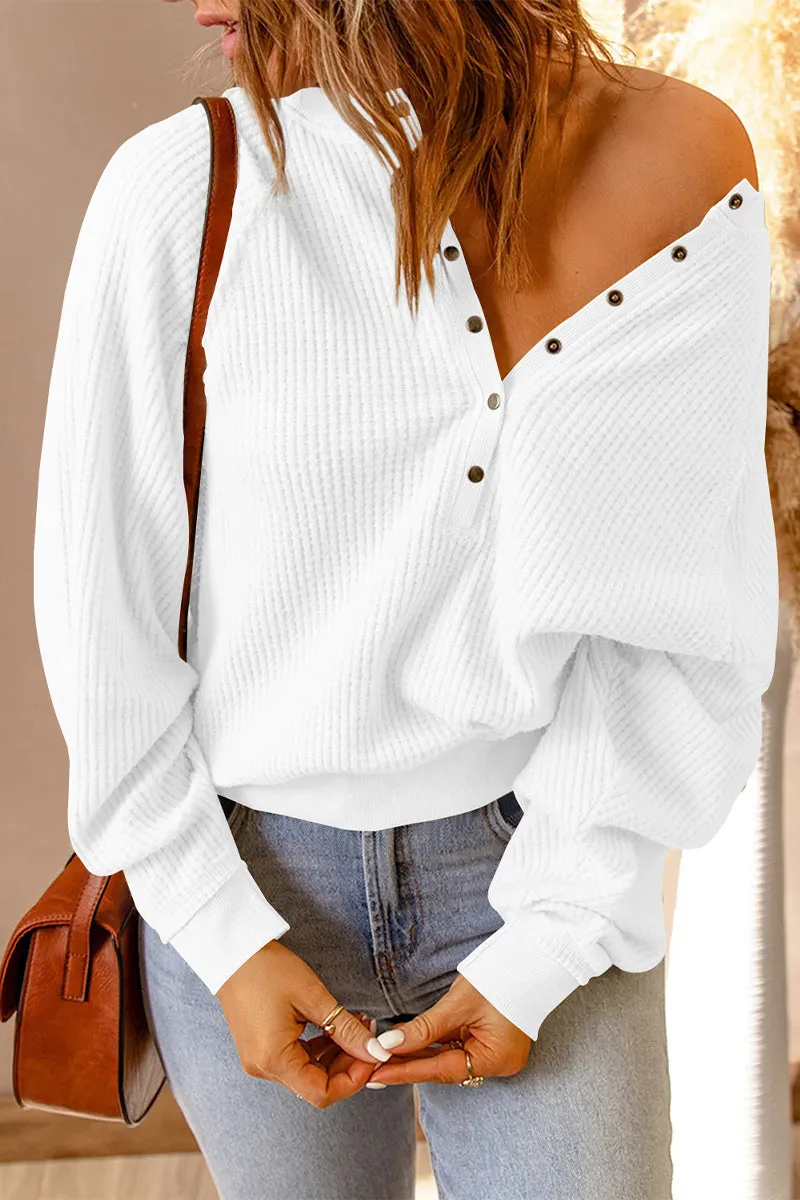 Fashion Casual Solid Patchwork U Neck T-Shirts