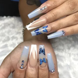 Fashion Graffiti Patchwork Nail Paste